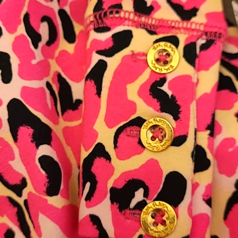 LILLY PULITZER pink cheetah dress - Picture 5 of 7